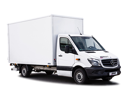 Autovermietung Arndt Sprinter Koffer