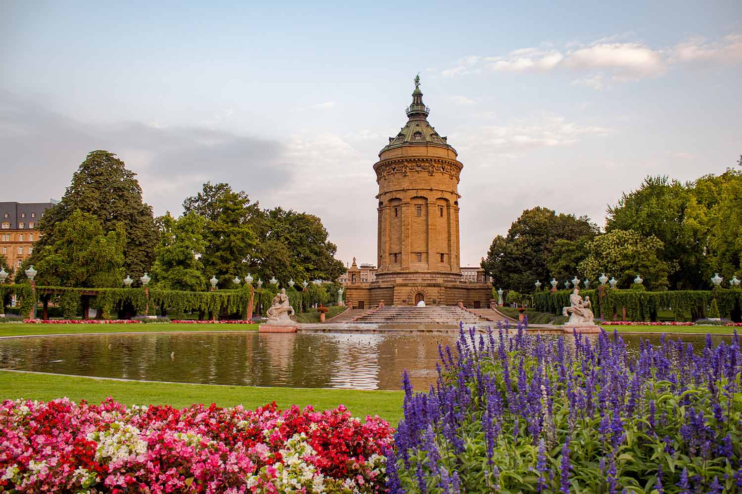 Wasserturm Mannheim | Mietwagen bei Autovermietung Arndt Mannheim